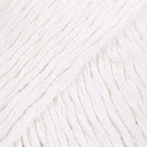 DROPS Belle Uni Color 01 White