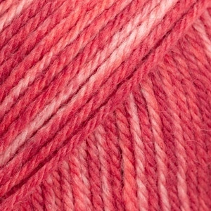 DROPS Fiesta Print 39 Cherry Jam