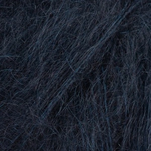 Fir mohair cu mătase DROPS Kid-Silk Uni 65 Dark Navy