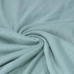 Jerse Bumbac Pointelle Mini - Sea Green