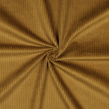 Material Catifea Reiată Corduroy Prespălat 4.5W, 100% bumbac - Olive - Img 3
