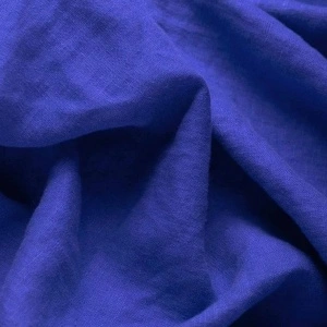 Material In Subțire Prespălat, 100% in - Cobalt
