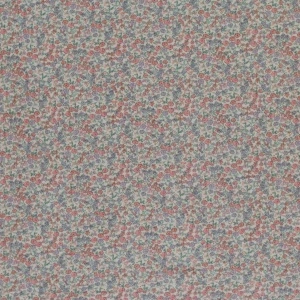 Material Muselină Imprimată Flori, 100% bumbac - Pretty Flower - Clay Pink - Img 2