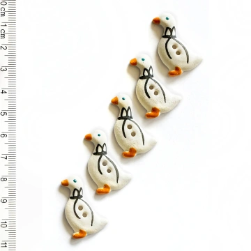 Nasturi Gâște Albe - Incomparable Buttons
