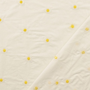 Poplin Brodat Margarete- White - Img 3