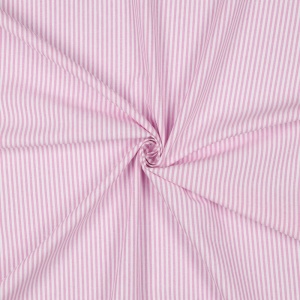 Poplin Bumbac Yarn Dyed Dungi 3mm - Pink - Img 2