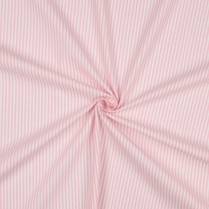 Poplin Bumbac Yarn Dyed Dungi 3mm- Rosa - Img 2