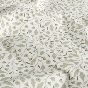 Poplin Imprimat floral- verde