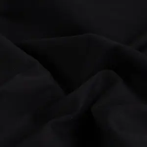Poplin Uni - Negru