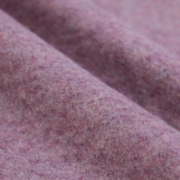 Stofă Loden din Lână 100% (Lână Fiartă) - Melange Old Pink
