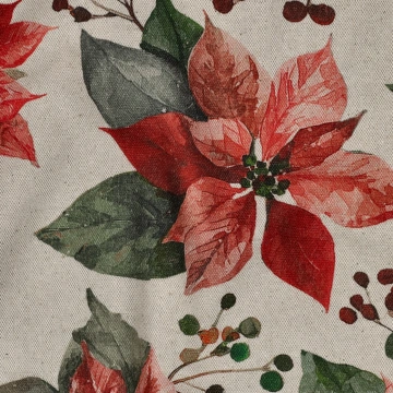 Canvas Crăciun - Poinsettia - Img 2