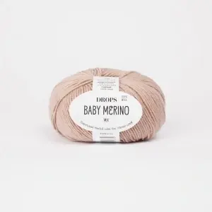 DROPS Baby Merino Mix 37 Light Lavender - Img 4
