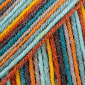 DROPS Fabel Print 928 Afterglow