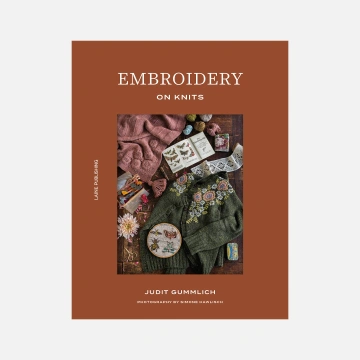 Embroidery on Knits: broderie pe tricotaje - Laine Publishing