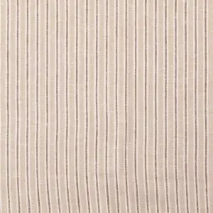 Material In și Vâscoză Yarn Dyed Dungi Subțiri - Beige - Img 3