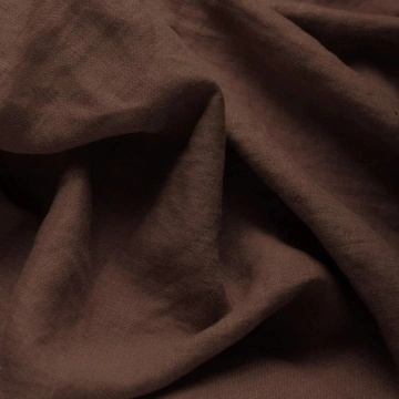Material In Subțire Prespălat, 100% in - Dark Brown