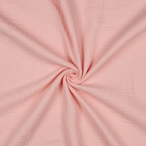 Material Muselină Organică GOTS, 100% bumbac - Light Rose - Img 3