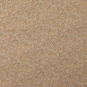Material Voile Bumbac Flori - Ecru - Img 2