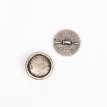 Nasture metalic cu picior 20mm - Argintiu