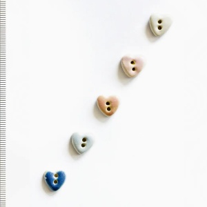 Nasturi Inimioare Pastelate - Incomparable Button