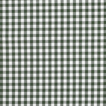Poplin Imprimat Checks - Verde Închis - Img 2