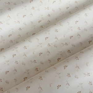 Poplin Premium Imprimat Digital Flori - Cozy Flower Beige - Img 3