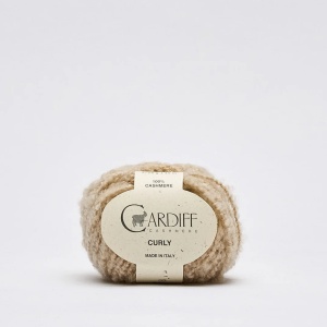 Cardiff Cashmere Curly -102 Silver