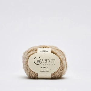 Cardiff Cashmere Curly -102 Silver