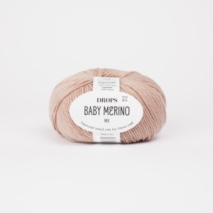 DROPS Baby Merino Mix 22 Light Grey - Img 4