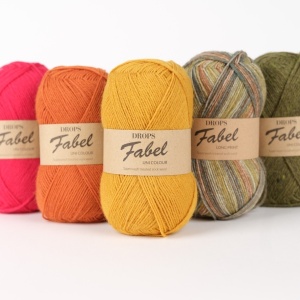 DROPS Fabel Print 904 Lavender - Img 4