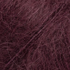 Fir mohair cu mătase DROPS Kid-Silk Uni 71 Dark Grape