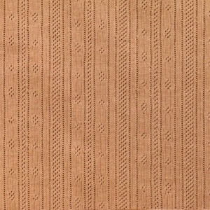 Jerse Bumbac Pointelle Stripes - Peach
