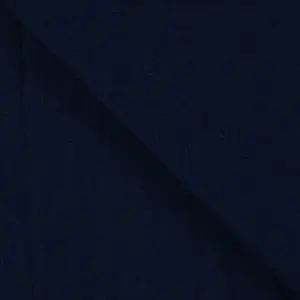 Material Bumbac Prespălat Stonewashed Premium - Navy - Img 4