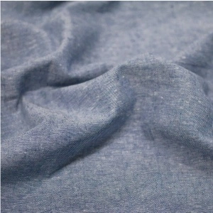 Material In Subțire Chambray Albastru - Jeans