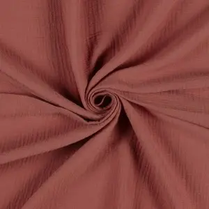 Material Muselină Dublă, 100% bumbac - Redwood - Img 3