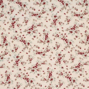 Muselină Imprimată Buchete Flori - Rosemary Twigg Beige - Img 2