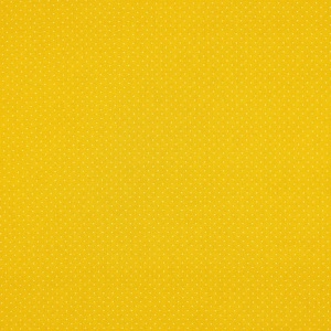 Poplin Bumbac Imprimat Buline Mici - Galben