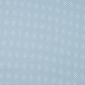Poplin Bumbac Imprimat Buline Mici - Light Blue - Img 4