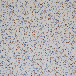 Poplin Premium Imprimat Digital Floricele - Blue Mini Flowers - Img 2