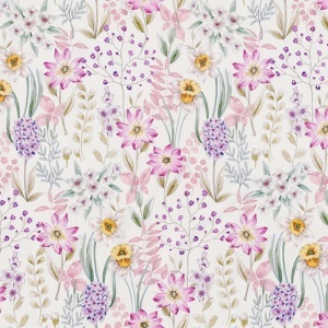 Poplin Premium Imprimat - Flori Roz