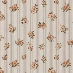 Bumbac Imprimat Digital Flori - Maritoinette Beige & Peach