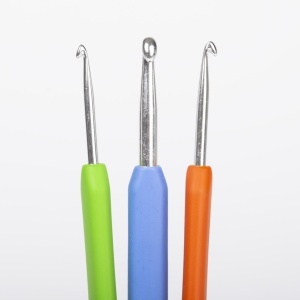 Croseta Ergonomica DROPS Circus din Aluminiu 20cm - 2.5mm