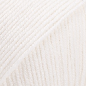 DROPS Baby Merino Uni Color 01 White