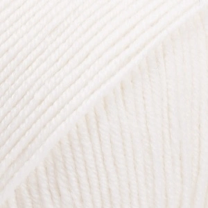 DROPS Baby Merino Uni Color 01 White