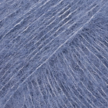DROPS Brushed Alpaca Silk Uni Color 13 Denim Blue