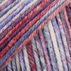 DROPS Fiesta Print 43 Mulberry Patch