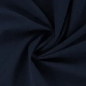 Material Bumbac Prespălat Stonewashed Premium - Navy
