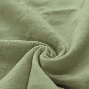 Material Bumbac Prespălat Stonewashed Premium - Olive