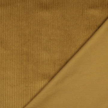 Material Catifea Reiată Corduroy Prespălat 4.5W, 100% bumbac - Olive - Img 4