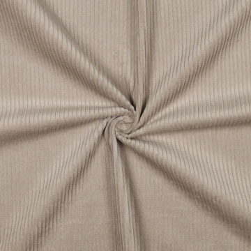Material Catifea Reiată Corduroy Prespălat 4.5W, 100% bumbac - Sand - Img 3
